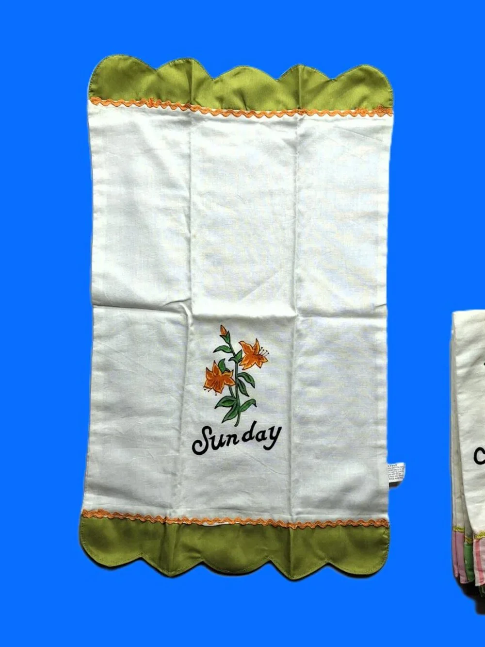 Days of the week Tea towels